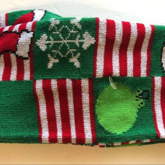 CHRISTMAS TALL KNEE SOCKS NWT - Picture 4 of 11